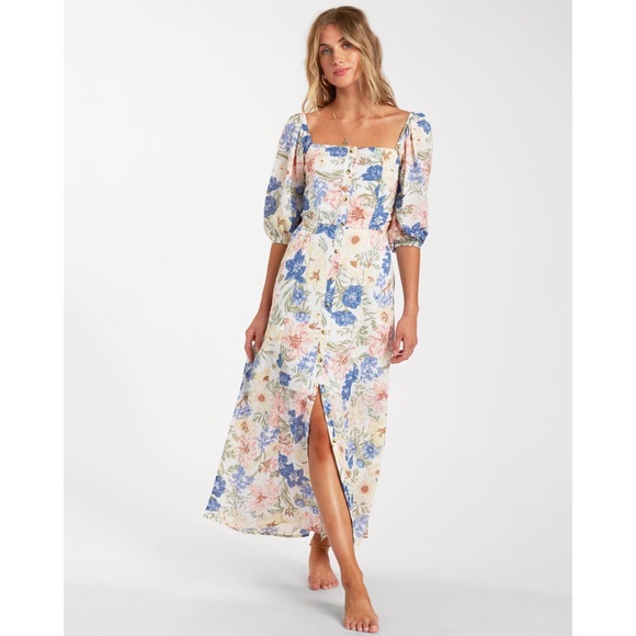 Billabong Dreamy Floral Maxi Dress - Picture 2 of 9